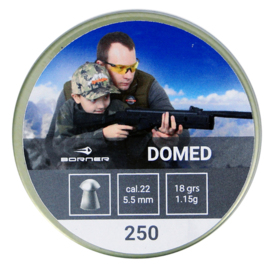 Śrut Borner Domed kal. 5,5 mm 250 sztuk