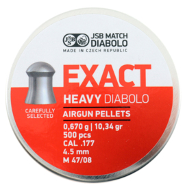 Śrut JSB Diabolo Exact Heavy kal. 4,52 mm