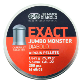 Śrut JSB Exact Jumbo Monster kal. 5,52 op. 200 sztuk