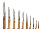 Zestaw noży Opinel ze stali nierdzewnej  10 sztuk NO.02-12