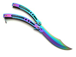Nóż motylkowy rainbow BSH N454E
