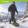 Raczki na buty Trizand 40–44 – 24 kolce 17 mm z etui