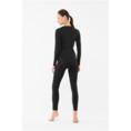 Bielizna termiczna damska Viking Set Gaja Lady Bamboo L czarna