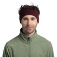 Opaska Buff z wełny Merino Wide Garnet