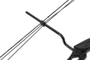 Łuk bloczkowy Man Kung czarno-srebrny MK-CB55SB 55 lbs