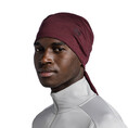 Buff komin chusta wełna merino Lightweight Garnet Bordo