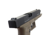 Wiatrówka pistolet Niksan Defence NKS GL17 Tan 4,5 mm BB Blow Back CO2