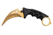 Nóż Karambit BSH Adventure CS:GO N-166J Gold Spider Web 
