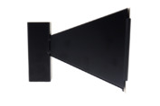 Kulochwyt piramidowy Razorgun 14x14 cm czarny