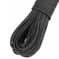 Linka paracord Foxter 30 metrów czarna 180kg