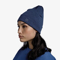 Buff czapka zimowa ciepła wełna merino heavyweight indigo niebieski