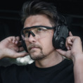 Słuchawki aktywne żelowe RealHunter Active ProSHOT QuadTAC Czarne SNR 27 dB