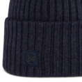 Czapka Buff Knitted Beanie z wełny Merino Erviny Night Blue