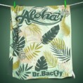Ręcznik z powłoką antybakteryjną szybkoschnący XL Aloha Dr. Bacty