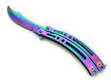 Nóż motylkowy rainbow BSH N454E