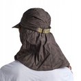 Buff czapka sahara cap z nakarcznikiem ochrona UVP50 khaki L/XL