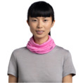 Buff komin chusta wełna merino Lightweight Fluor Fuchsia
