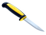 Nóż Mora Basic 511 czarno żółty stal węglowa