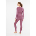 Bielizna termiczna damska Viking Set Gasher Lady Merino XL róż