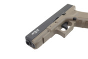 Wiatrówka pistolet Niksan Defence NKS GL17 Tan 4,5 mm BB Blow Back CO2