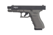 Wiatrówka pistolet Niksan Defence NKS GL17 Grey 4,5 mm BB Blow Back CO2