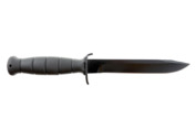 Nóż surwiwalowy Kandar czarny gładki