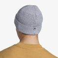 Czapka dla sportowców Buff Active Beanie Solid grey wełna merino