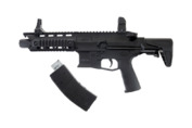 Wiatrówka karabinek Borner AR Blow back kal. 4.5 mm BB