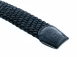 Pas pleciony elastyczny Arucce Premium czarny 105 cm