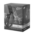 Słuchawki aktywne żelowe RealHunter Active ProSHOT QuadTAC Czarne SNR 27 dB