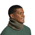 Komin Buff z wełny merino Knitted Norval Bark