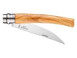 Nóż składany Opinel Slim Olive Mirror Blade No.10