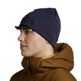 Buff czapka zimowa ciepła wełna merino heavyweight night blue