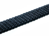 Pas pleciony elastyczny Arucce Premium czarny 125 cm