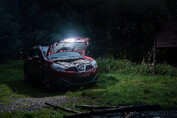Zestaw oświetleniowy survivalowy 3w1 NEO TOOLS 99-132 – latarka, czołówka i lampa campingowa