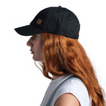 Buff czapka z daszkiem baseball cap solid black czarna one size