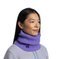 Komin Buff z wełny merino Knitted Norval Iris