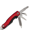 Multitool wielofunkcyjny z pokrowcem czerwony mini MT-027B