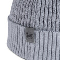 Czapka dla sportowców Buff Active Beanie Solid grey wełna merino