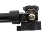Bipod taktyczny z regulacją V8 Connection czarny na szynę 22mm