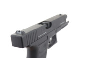 Wiatrówka pistolet Niksan Defence NKS GL17 Czarny 4,5 mm BB Blow Back CO2