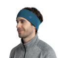 Opaska Buff z wełny Merino Wide Solid Ocean