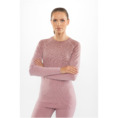 Bielizna termoaktywna damska Viking Altis Lady Set Merino M różowa