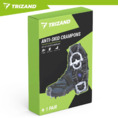 Raczki na buty Trizand 40–44 – 24 kolce 17 mm z etui
