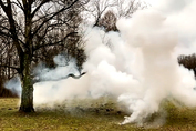 Dymy świece dymne białe na zawleczkę 90 sekund white smoke NSM01