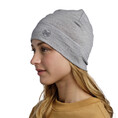 Buff czapka wełna merino Lightweight Light Grey