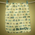 Ręcznik z powłoką antybakteryjną szybkoschnący L autka Dr. Bacty