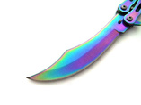 Nóż motylkowy rainbow BSH N454E