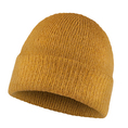 Buff czapka dzianina bawełna Knitted Jarn ocher żółty