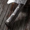 Nóż tasak kuchenny Foxter drewniana rękojeść